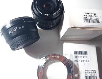 2 adapters per ob. PRAKTICA - PENTACON - FLEKTOGON