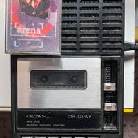 Crown Stereo cassette deck vintage