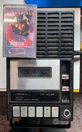 Crown Stereo cassette deck vintage