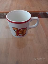 tazza in porcellana collezione  The Alphabet 