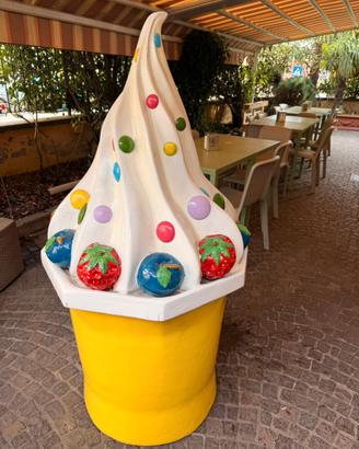 Cono gelato espositivo