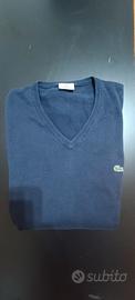Maglioncino uomo Lacoste scollo a V  Tg 6
