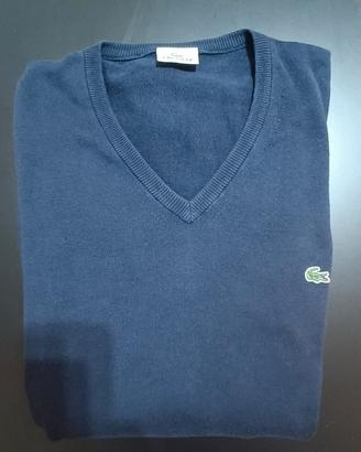 Maglioncino uomo Lacoste scollo a V  Tg 6