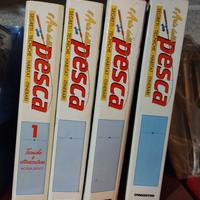 varie testate di riviste da pesca, annate complete