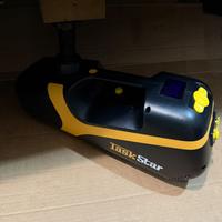 Cric idraulico elettrico portatile e gonfia gomme