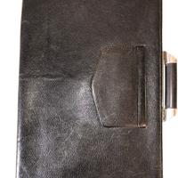 Pochette vintage da donna in pelle