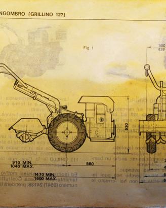 Motocoltivatore GRILLINO