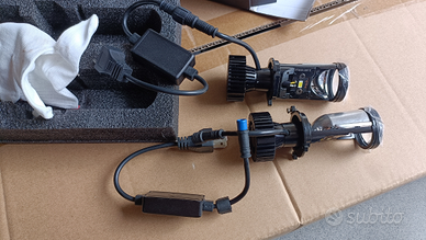 Lampade H4 led con lente