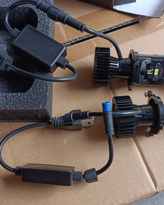 Lampade H4 led con lente