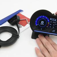 KAOLALI Head Up Display per Auto OBD GPS Tachimetr