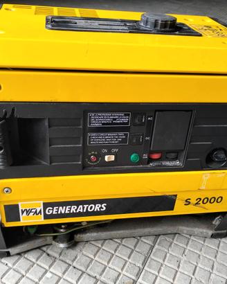 Gruppo elettrogeno wfm s2000