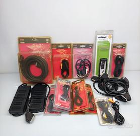 Lotto materiale audio video Elcart Meliconi