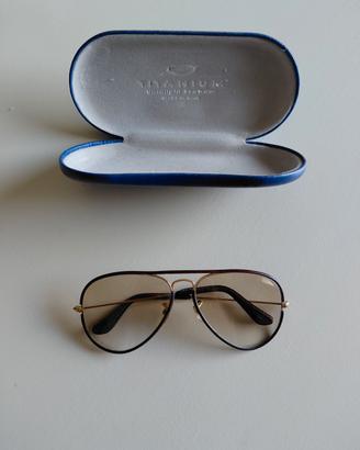 occhiali Ray-Ban Leathers Aviator