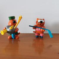 Pupazzetti in Gomma Vintage anni 80 