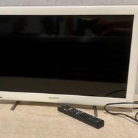 TV lcd Sony HD wi-fi 26 pollici con bordo bianco