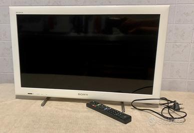 TV lcd Sony HD wi-fi 26 pollici con bordo bianco