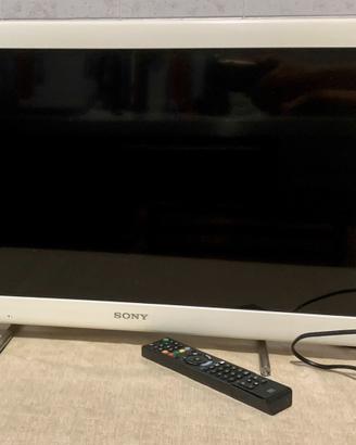 TV lcd Sony HD wi-fi 26 pollici con bordo bianco