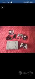Ps1 originale completa con due joystick giochi