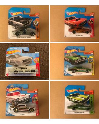 Hot Wheels 1:64 nuove sigillate