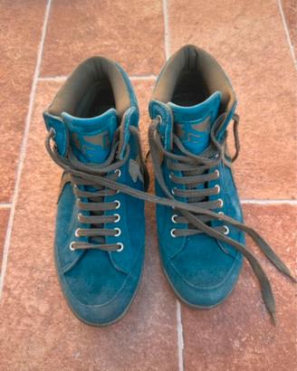 Sneakers alte Drunkymunky blu taglia 40