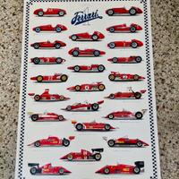 Poster originale FERRARI formula 1 Made in Italy