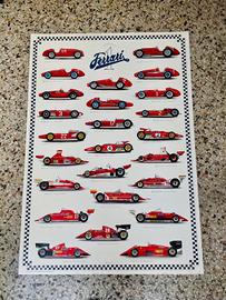 Poster originale FERRARI formula 1 Made in Italy