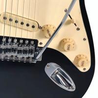 chitarra elettrica nera