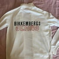 Bikkembergs felpa leggera con zip