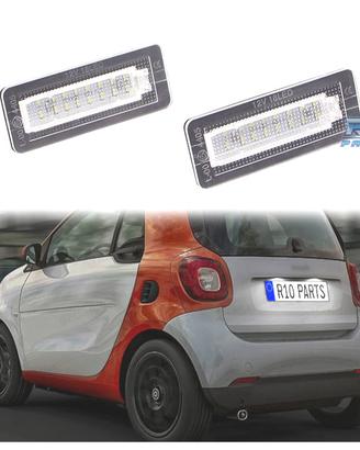 LUCI TARGA A LED PER SMART FORTWO