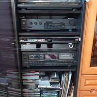 Rack della Technics (anni 90) e casse B&W  DM604