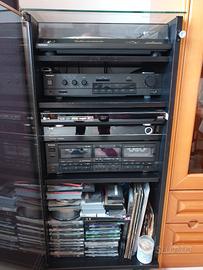 Rack della Technics (anni 90) e casse B&W  DM604