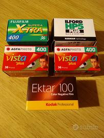 Lotto rullini originali EXP varie marche