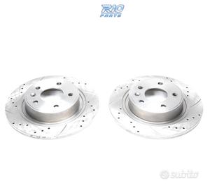 DISCHI FRENO FORATI E SCANALATI PER LAND ROVER