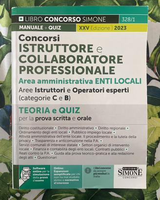 Testo Concorsi Area Amministrativa Enti Locali