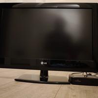 TV LG 22 pollici + decoder Dvb-T2