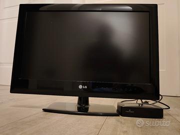 TV LG 22 pollici + decoder Dvb-T2