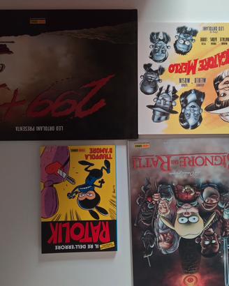 Lotto fumetti Ortolani (Ratolik, 299+1,ratman)