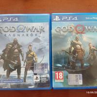 Bundle God war(2018) e God of war Ragnarok ps4