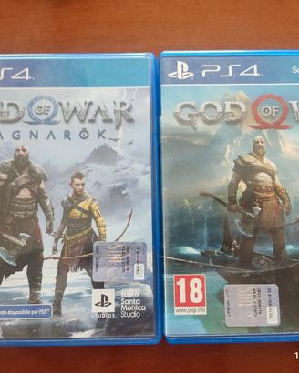 Bundle God war(2018) e God of war Ragnarok ps4