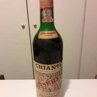 Vino d'annata da collezione. Chianti riserva