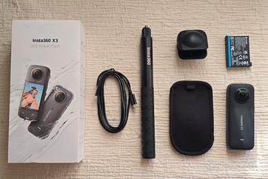 Insta360 X3 + selfie stick 114cm originale