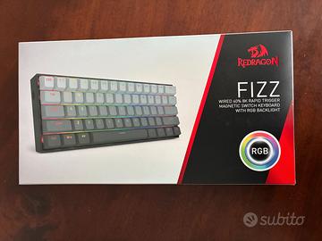 Tastiera Redragon K617M FIZZ RGB Black keyboard