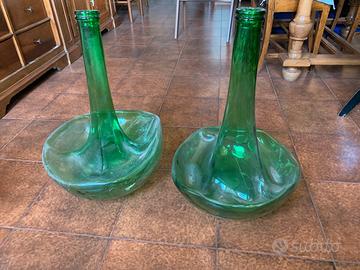 Vaso vetro portafiori vintage