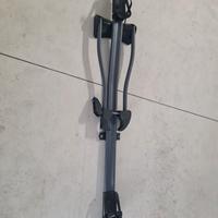 Portabici da tetto auto con kit adattatore a T