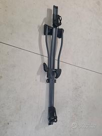 Portabici da tetto auto con kit adattatore a T