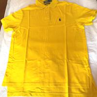 Polo RALPH L. da uomo gialla