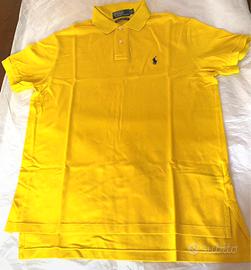 Polo RALPH L. da uomo gialla