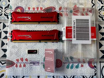 Memoria RAM 2x4GB HyperX Savage 1600MHz DDR3 DIMM