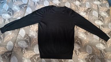 Maglione Baci & Abbracci Nero - Taglia L