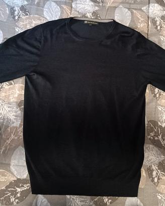 Maglione Baci & Abbracci Nero - Taglia L